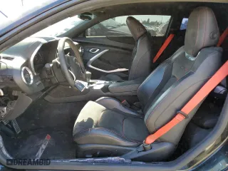 2017 Chevrolet Camaro ZL1 with VIN 1G1FJ1R62H0182079, listed as a Copart auction lot 52446335 with 21,652 mi miles and Salvage Title. Bid and sale history available at carsss.com. Image 7.