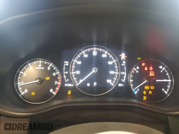 2024 Mazda CX-50 S Premium Plus with VIN 7MMVABEM0RN240515, listed as a Copart auction lot 62288725 with 9,190 mi miles and Salvage title. Bid and sale history available at DreamBid. Image 9.