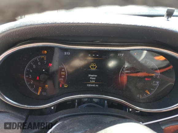 2017 Jeep Grand Cherokee Laredo with VIN 1C4RJEAG9HC780281, listed as a Copart auction lot 50747024 with 100,446 mi miles and Salvage title. Bid and sale history available at DreamBid. Image 9.