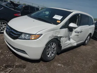 2016 Honda Odyssey EX-L with VIN 5FNRL5H62GB048406, listed as a IAAI auction lot 42145352 with 126,938 mi miles and . Bid and sale history available at carsss.com. Image 17.