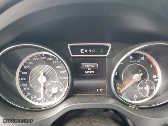 2014 Mercedes-Benz CLA-Class CLA 45 AMG with VIN WDDSJ5CB1EN151266, listed as a Copart auction lot 63798924 with 188,494 mi miles and Salvage Title. Bid and sale history available at carsss.com. Image 9.