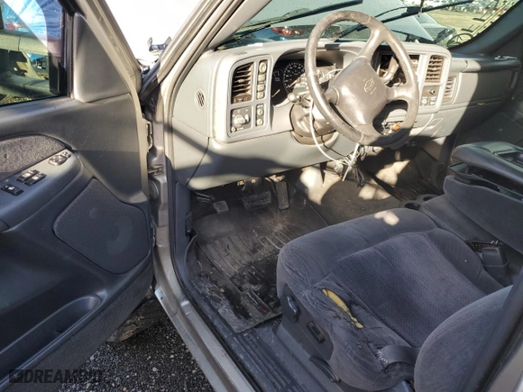 2002 Chevrolet Silverado 1500 LS with VIN 1GCEK14T12Z120348, listed as a Copart auction lot 80501084 with 195,320 mi miles and Salvage Title. Bid and sale history available at carsss.com. Image 8.