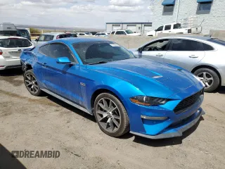 2021 Ford Mustang EcoBoost with VIN 1FA6P8TDXM5147637, listed as a Copart auction lot 51527045 with 928,003 mi miles and Salvage title. Bid and sale history available at DreamBid. Image 4.