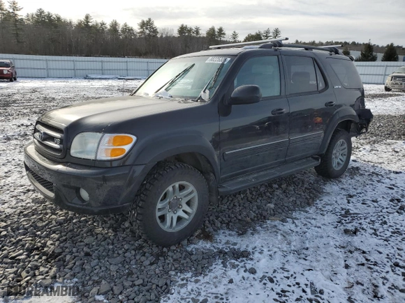 2004 Toyota Sequoia Limited with VIN 5TDBT48AX4S217000, listed as a Copart auction lot 88225305 with 260,137 mi miles and Salvage Title. Bid and sale history available at carsss.com. Image 1.