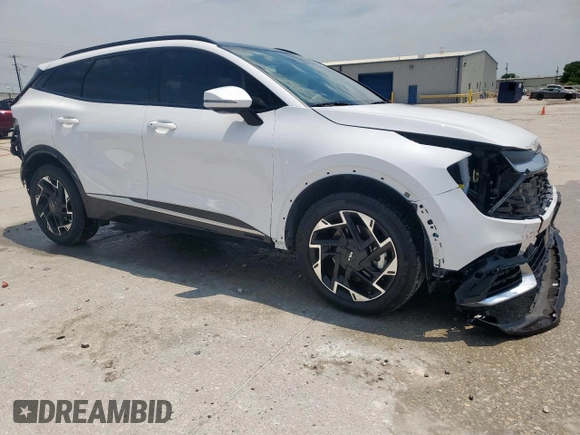2023 Kia Sportage SX-Prestige with VIN 5XYK53AF7PG103693, listed as a Copart auction lot 60745905 with 16,861 mi miles and Clean title. Bid and sale history available at DreamBid. Image 4.