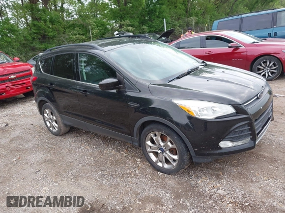 2014 Ford Escape SE with VIN 1FMCU9G9XEUD39077, listed as a IAAI auction lot 42205040 with 92,355 mi miles and . Bid and sale history available at DreamBid. Image 1.