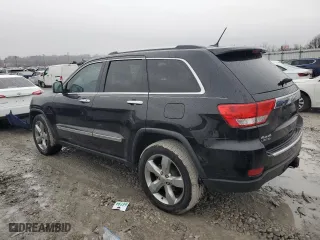 2013 Jeep Grand Cherokee Limited with VIN 1C4RJFBG7DC639191, listed as a Copart auction lot 43174375 with 107,569 mi miles and Salvage Title. Bid and sale history available at carsss.com. Image 2.