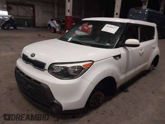 2014 Kia Soul with VIN KNDJN2A24E7089670, listed as a IAAI auction lot 38680967 with 63,504 mi miles. Bid and sale history available at carsss.com. Image 16.