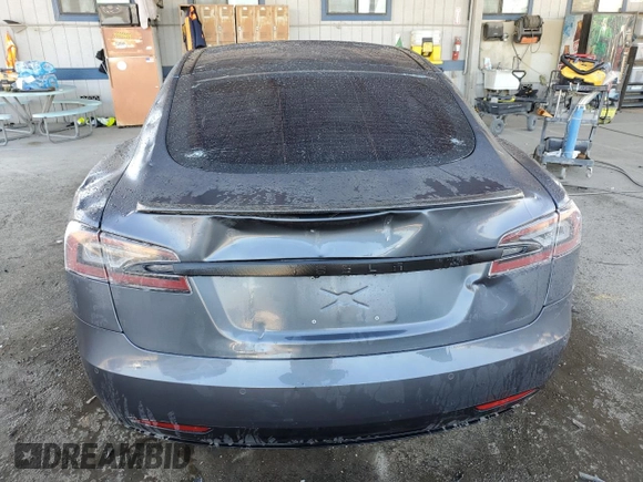 2018 Tesla Model S 75D with VIN 5YJSA1E48JF254615, listed as a Copart auction lot 49901715 with 109,694 mi miles and Salvage title. Bid and sale history available at DreamBid. Image 6.