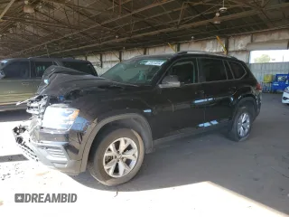 2018 Volkswagen Atlas Launch Edition z VIN 1V2BR2CA1JC505400, wystawiony jako Copart lot #72614594 z przebiegiem 88 138 mil mil oraz Szkoda całkowita • Salvage title. Historia ofert i sprzedaży dostępna na DreamBid. Obrazek 1.