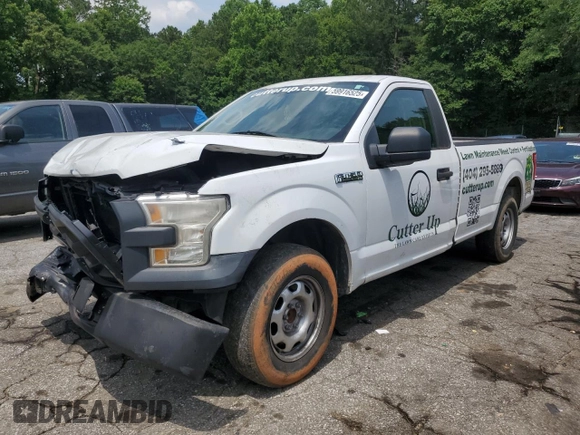 2016 Ford F-150 XL z VIN 1FTMF1C86GKD33955, wystawiony jako Copart lot #59916525 z przebiegiem 91 158 mil mil oraz Szkoda całkowita • Salvage title. Historia ofert i sprzedaży dostępna na DreamBid. Obrazek 1.