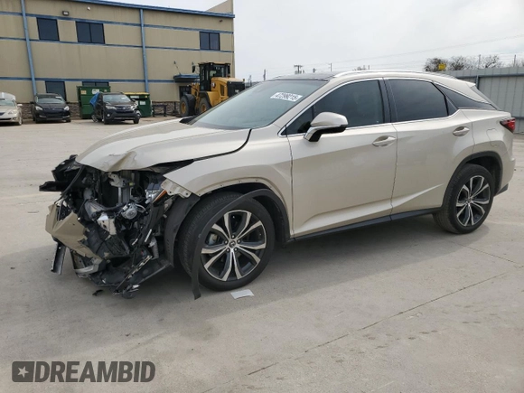 2018 Lexus RX with VIN 2T2ZZMCAXJC107455, listed as a Copart auction lot 47299215 with 40,629 mi miles and Salvage Title. Bid and sale history available at carsss.com. Image 1.