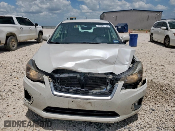 2012 Subaru Impreza Premium with VIN JF1GPAC68CG231570, listed as a Copart auction lot 62942705 with 115,833 mi miles and Salvage title. Bid and sale history available at DreamBid. Image 5.
