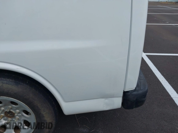 2011 Chevrolet Express Cargo with VIN 1GCSGAFX6B1144874, listed as a IAAI auction lot 41868850 with 201,347 mi miles and . Bid and sale history available at DreamBid. Image 6.
