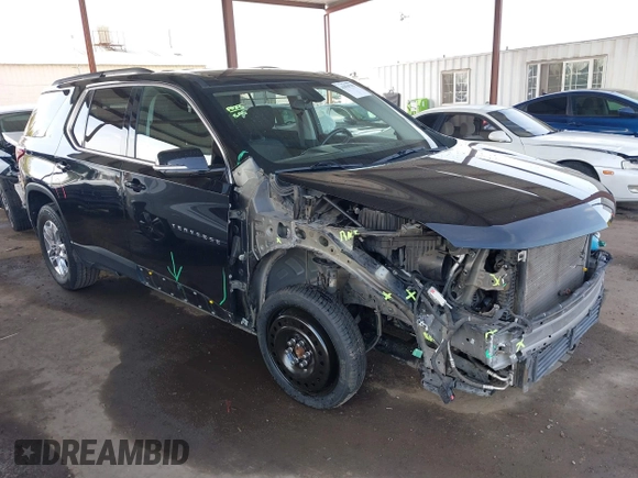 2019 Chevrolet Traverse LT Cloth with VIN 1GNERGKW2KJ171732, listed as a IAAI auction lot 41829703 with 76,168 mi miles. Bid and sale history available at carsss.com. Image 1.