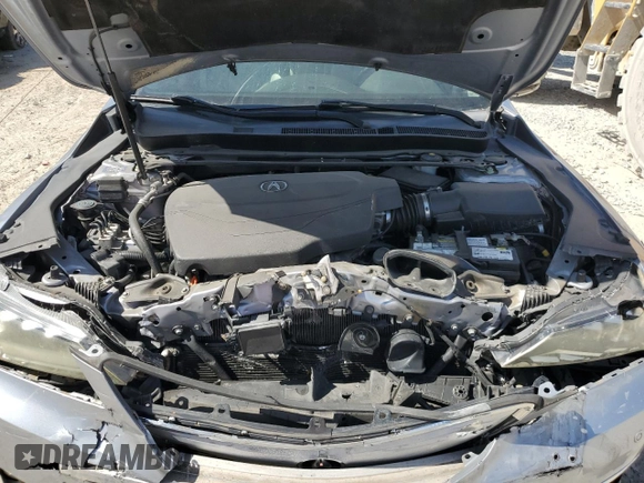 2016 Acura TLX Advance with VIN 19UUB2F77GA007996, listed as a Copart auction lot 62383035 with 129,642 mi miles and Salvage title. Bid and sale history available at DreamBid. Image 11.