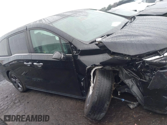 2021 Honda Odyssey EX with VIN 5FNRL6H53MB010305, listed as a IAAI auction lot 41028592 with 39,368 mi miles and . Bid and sale history available at DreamBid. Image 13.