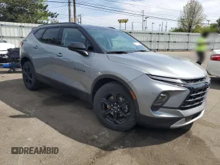 2024 Chevrolet Blazer LT with VIN 3GNKBCR46RS177417, listed as a Copart auction lot 52282665 with 18,090 mi miles and Salvage title. Bid and sale history available at DreamBid. Image 4.