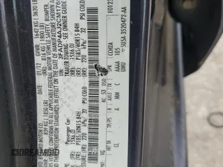 2012 Ford Fiesta S with VIN 3FADP4AJ2CM176566, listed as a Copart auction lot 80725944 with 176,015 mi miles and Salvage Title. Bid and sale history available at DreamBid. Image 12.