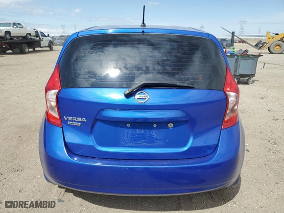 2015 Nissan Versa Note SV with VIN 3N1CE2CP1FL446014, listed as a Copart auction lot 53367735 with 154,974 mi miles and Salvage Title. Bid and sale history available at carsss.com. Image 6.