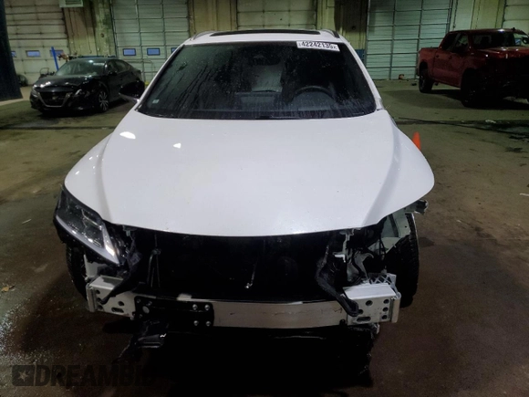2022 Lexus RX 350 F Sport with VIN 2T2SZMDA6NC332624, listed as a Copart auction lot 42242135 with 28,817 mi miles and Clean title. Bid and sale history available at DreamBid. Image 5.