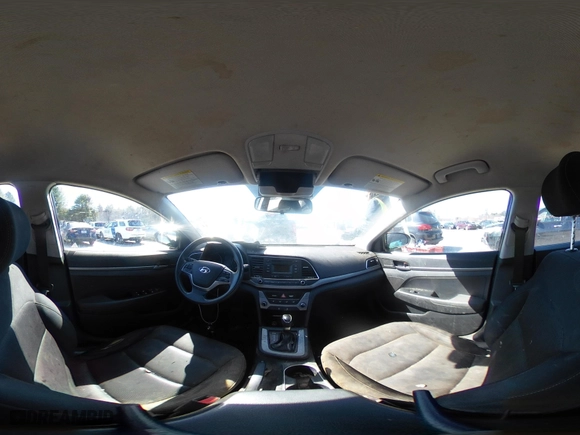 2018 Hyundai Elantra SE with VIN KMHD74LF6JU489417, listed as a IAAI auction lot 42060644 with 116,488 mi miles. Bid and sale history available at carsss.com. Image 18.