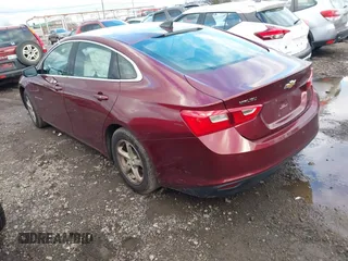 2016 Chevrolet Malibu LS with VIN 1G1ZB5ST9GF326627, listed as a IAAI auction lot 40965081 with 111,548 mi miles and . Bid and sale history available at DreamBid. Image 3.