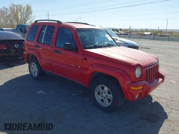 2002 Jeep Liberty Limited with VIN 1J4GL58K22W109515, listed as a IAAI auction lot 41936797 with 100,614 mi miles and . Bid and sale history available at carsss.com. Image 1.