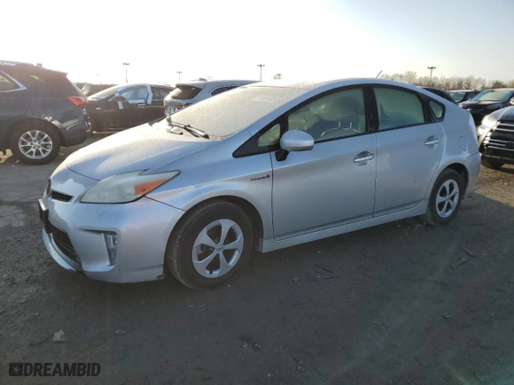 2012 Toyota Prius One with VIN JTDKN3DU5C5442952, listed as a Copart auction lot 51487805 with 234,298 mi miles and Clean Title. Bid and sale history available at carsss.com. Image 1.