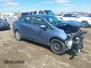2016 Kia Rio LX with VIN KNADM4A34G6643199, listed as a IAAI auction lot 42003014 with 97,376 mi miles and . Bid and sale history available at DreamBid. Image 1.