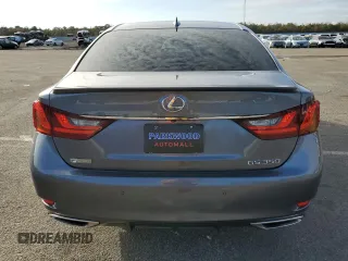 2015 Lexus GS 350 with VIN JTHCE1BL0FA002148, listed as a Copart auction lot 85296434 with 77,239 mi miles and Salvage Title. Bid and sale history available at DreamBid. Image 6.