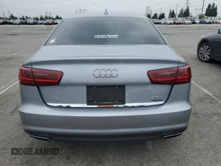 2017 Audi A6 Premium Plus with VIN WAUG8AFCXHN097380, listed as a Copart auction lot 52740875 with 44,613 mi miles and Salvage Title. Bid and sale history available at carsss.com. Image 6.