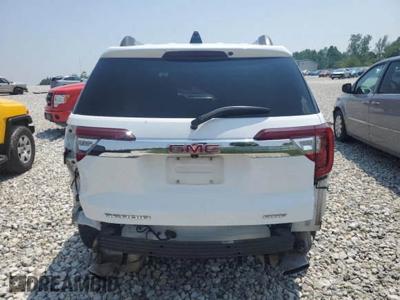 2020 GMC Acadia SLT z VIN 1GKKNULS0LZ233444, wystawiony jako Copart lot #58916195 z przebiegiem 115 887 mil mil oraz Szkoda całkowita • Salvage title. Historia ofert i sprzedaży dostępna na DreamBid. Obrazek 6.