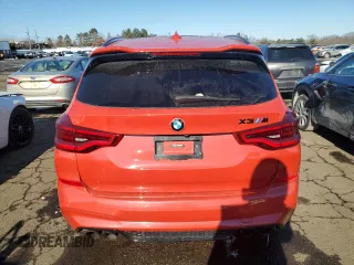 2020 BMW X3 M Competition with VIN 5YMTS0C07LLT10238, listed as a Copart auction lot 41764095 with 0 mi miles and Salvage Title. Bid and sale history available at carsss.com. Image 6.