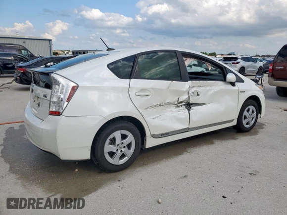 2011 Toyota Prius I with VIN JTDKN3DU6B5351526, listed as a Copart auction lot 54422435 with 206,954 mi miles and Salvage Title. Bid and sale history available at DreamBid. Image 3.
