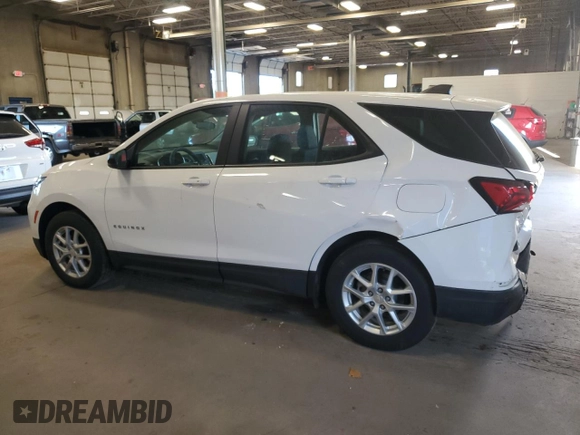 2023 Chevrolet Equinox LS with VIN 3GNAX5EG6PL259311, listed as a Copart auction lot 56166545 with 48,928 mi miles and Salvage title. Bid and sale history available at DreamBid. Image 2.