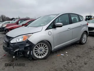 2015 Ford C-Max Energi SEL with VIN 1FADP5CU9FL105058, listed as a Copart auction lot 45743354 with 0 mi miles. Bid and sale history available at carsss.com. Image 1.