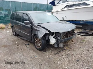 2015 Chrysler Town & Country S with VIN 2C4RC1HG6FR573991, listed as a IAAI auction lot 40759959 with 129,528 mi miles. Bid and sale history available at carsss.com. Image 1.