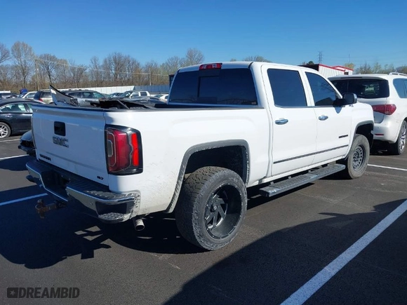 2018 GMC Sierra 1500 SLT with VIN 3GTU2NEJ6JG153702, listed as a IAAI auction lot 41843975 with 171,424 mi miles. Bid and sale history available at carsss.com. Image 4.