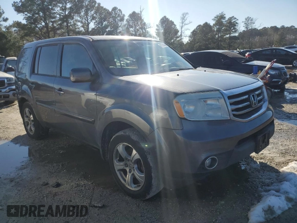 2014 Honda Pilot EX-L with VIN 5FNYF4H51EB005418, listed as a Copart auction lot 45298145 with 199,012 mi miles and Clean Title. Bid and sale history available at DreamBid. Image 4.