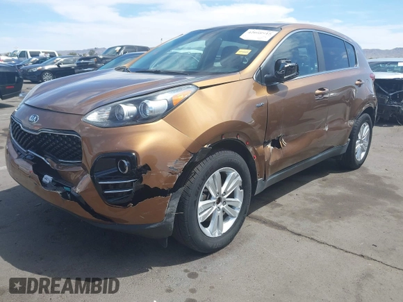 2017 Kia Sportage LX z VIN KNDPMCAC5H7121297, wystawiony jako IAAI lot #42088915 z przebiegiem 91 374 mil mil oraz . Historia ofert i sprzedaży dostępna na DreamBid. Obrazek 6.