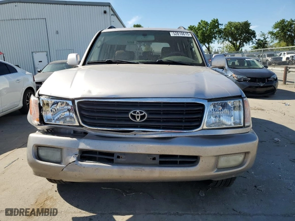 2002 Toyota Land Cruiser with VIN JTEHT05J922020391, listed as a Copart auction lot 52810615 with 309,358 mi miles and Salvage Title. Bid and sale history available at carsss.com. Image 5.