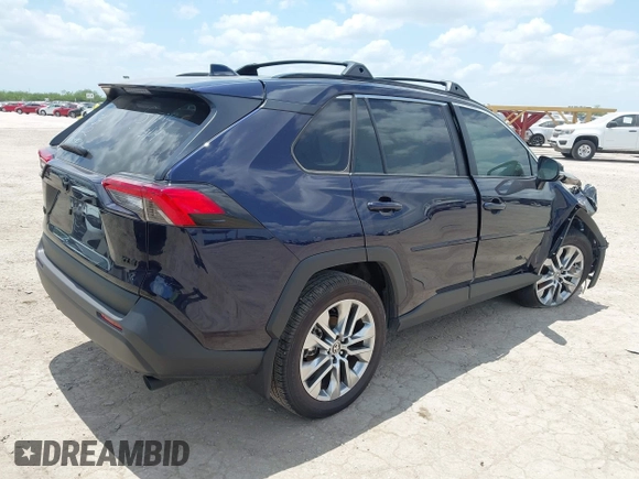 2024 Toyota RAV4 XLE Premium with VIN 2T3C1RFV9RW344842, listed as a IAAI auction lot 42374823 with 3,957 mi miles and . Bid and sale history available at DreamBid. Image 4.