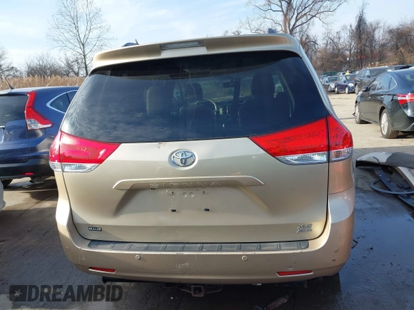2014 Toyota Sienna Ltd with VIN 5TDDK3DC0ES091759, listed as a IAAI auction lot 41150493 with 155,165 mi miles. Bid and sale history available at carsss.com. Image 17.