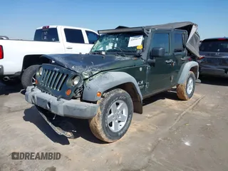 2007 Jeep Wrangler Unlimited X with VIN 1J4GA39107L186926, listed as a IAAI auction lot 42094175 with 191,810 mi miles and . Bid and sale history available at DreamBid. Image 2.
