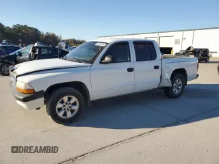 2004 Dodge Dakota Sport with VIN 1D7HL38K34S561259, listed as a Copart auction lot 83047884 with 118,565 mi miles and Salvage Title. Bid and sale history available at carsss.com. Image 1.