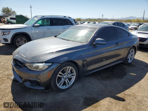 2014 BMW 4 Series 435i with VIN WBA3R1C50EF729259, listed as a Copart auction lot 53915045 with 125,625 mi miles and Clean Title. Bid and sale history available at carsss.com. Image 1.