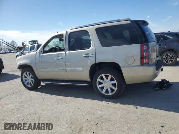 2013 GMC Yukon Denali with VIN 1GKS2EEF2DR149576, listed as a Copart auction lot 49280345 with 151,075 mi miles and Salvage Title. Bid and sale history available at carsss.com. Image 2.