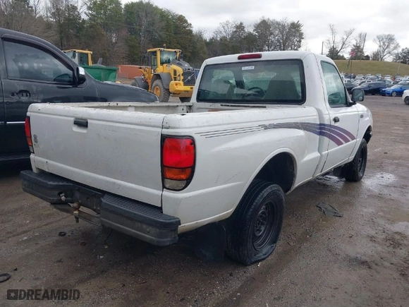 1998 Mazda B-Series 2WD Truck SX with VIN 4F4YR12C1WTM04588, listed as a IAAI auction lot 41563617 with 348,698 mi miles. Bid and sale history available at carsss.com. Image 4.
