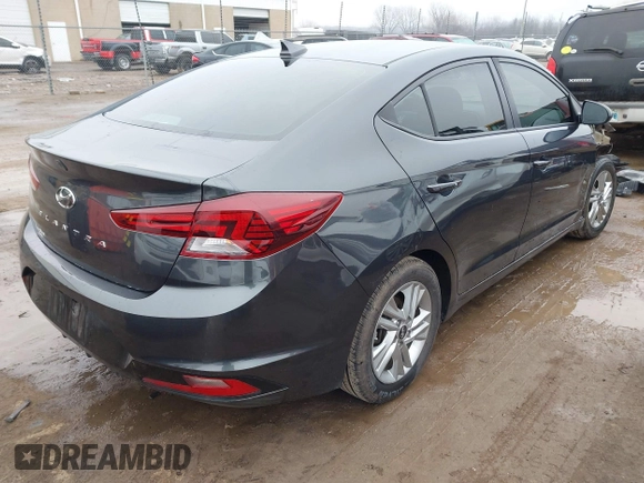 2020 Hyundai Elantra SEL with VIN 5NPD84LF9LH568174, listed as a IAAI auction lot 41498516 with 81,501 mi miles and . Bid and sale history available at DreamBid. Image 4.